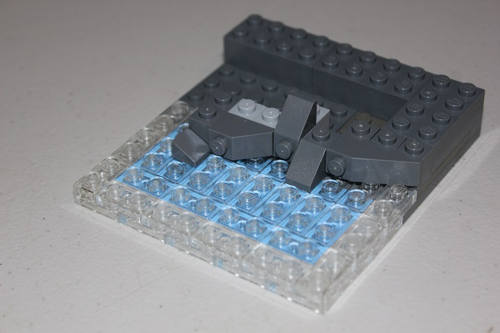 Lego rock best sale wall